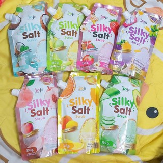 Muối tắm tẩy tế bào chết trái cây Silky Salt Scrub JOJI