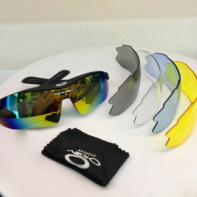 🆕📣 Bộ Kính Thể Thao 5 Tròng Tiện Lợi Thời Trang💋