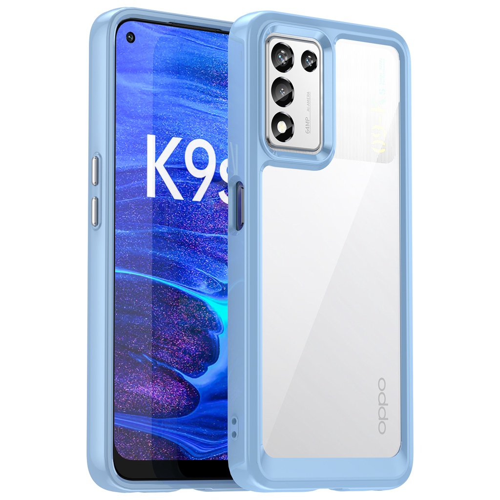 Ốp Điện Thoại TPU + Acrylic Cứng Cho Realme GT2 Master Explorer / Realme 9 5G Speed X7 Max V13 Q3T GT Neo 3 Q3S Q3i Q3 Narzo 30 GT Neo Neo2T