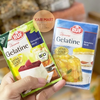 Bột Galetine Ruf hữu cơ Galetine của Đức làm thạch rau câu, kẹo chip cho bé