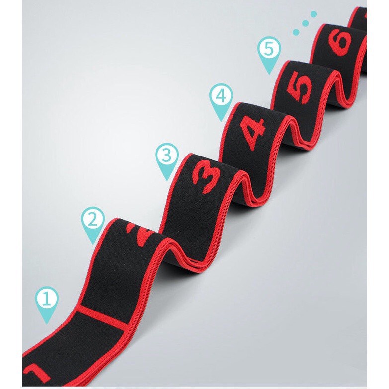 Dây Tập Yoga, tập khỏe cơ lưng, tư thế cánh cung, kích thước 90x4cm - SIAM SPORT