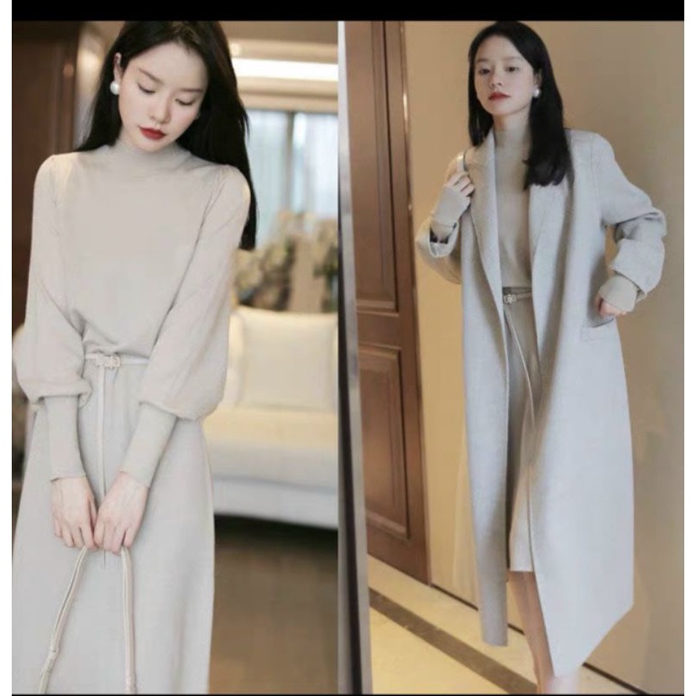 Váy bầu len Qccc siêu xịn mịn