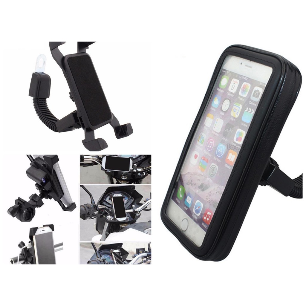 Kẹp điện thoại gắn trên chân gương xe máy Motorbike  Holder | BigBuy360 - bigbuy360.vn