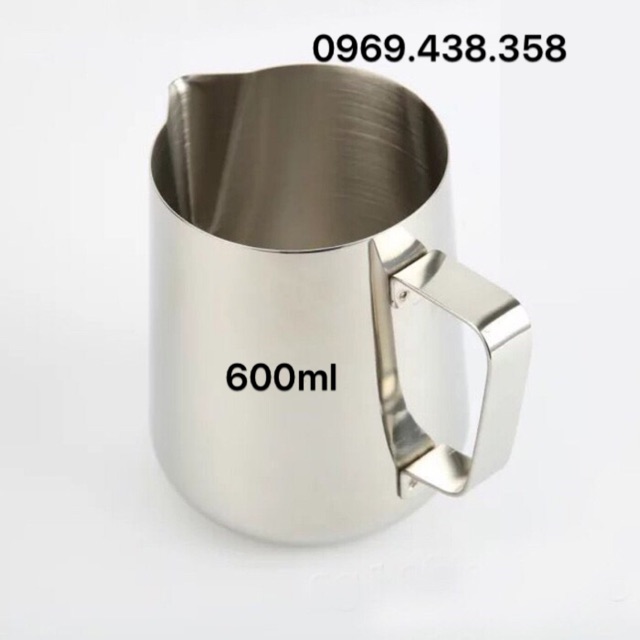 Ca đánh sữa inox 600ml