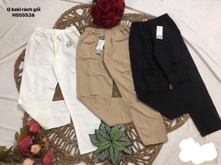 Quần Kaki rách gối (HS-P )