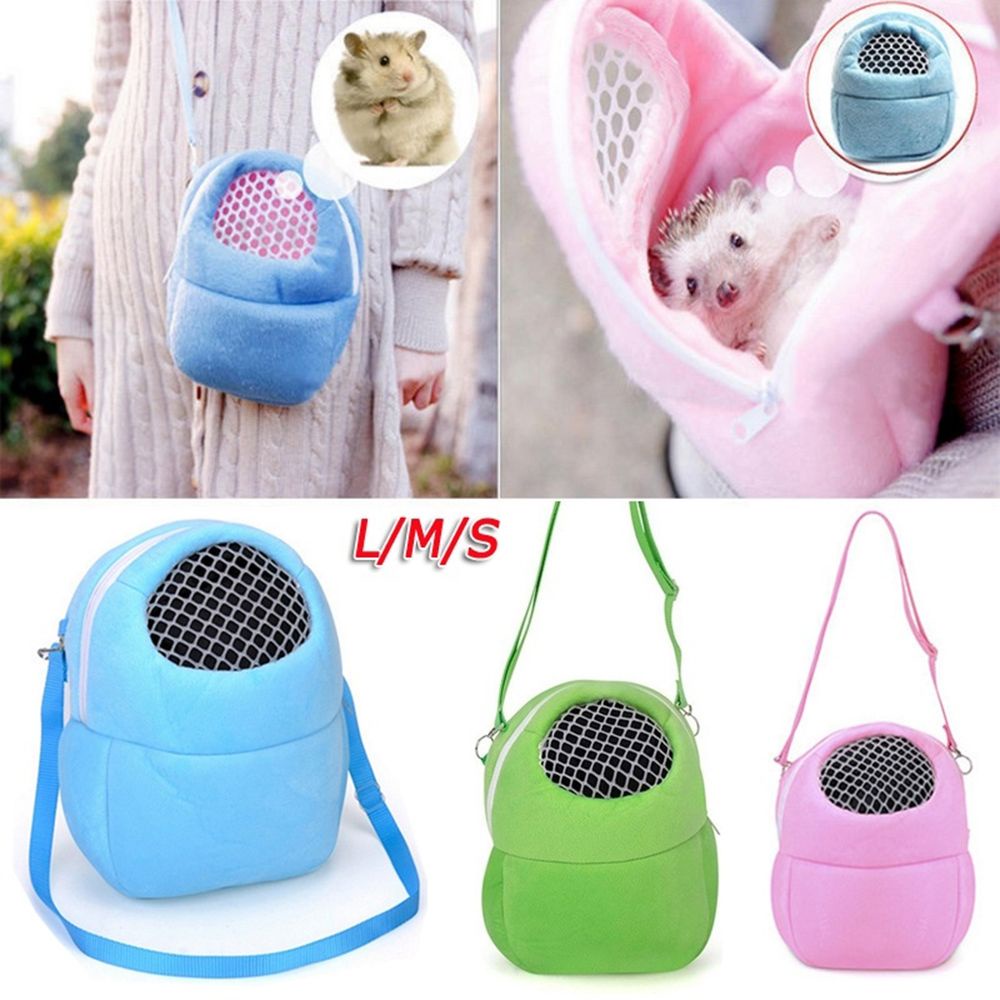 Túi đeo vai mang chuột hamster/sóc nhiều màu sắc tiện lợi