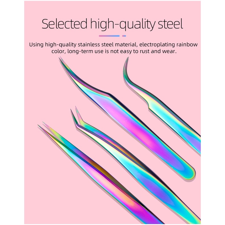 Nhíp nối/gắn mi FABIYAN bằng thép không gỉ cao cấp