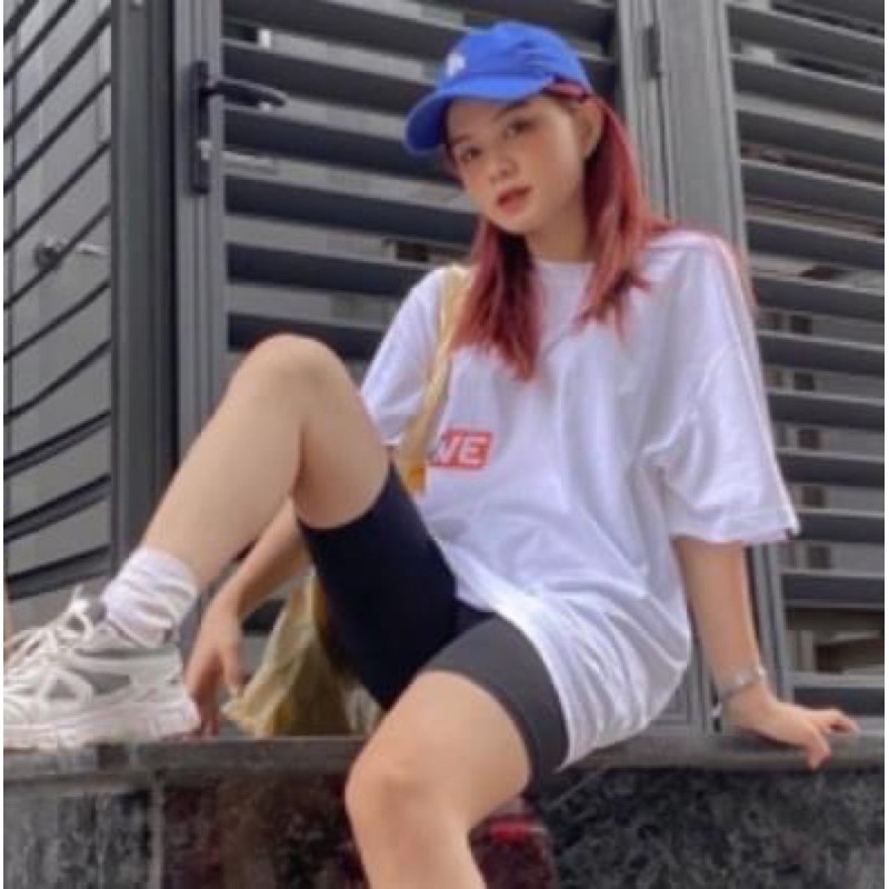 Áo thun SWE Logo áo thun tay lỡ unisex