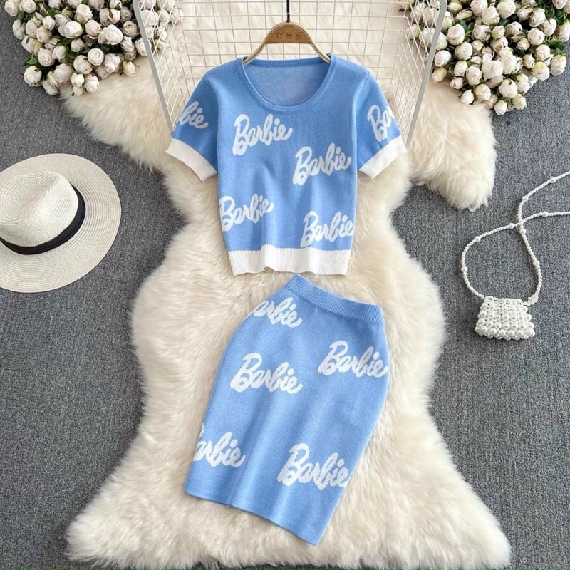 Set váy body len dệt kim BABIE hot hit cho nữ hàng QC