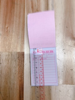 10 quyển oder 2 liên 7*10 có in sẵn 100 tờ/1 quyển