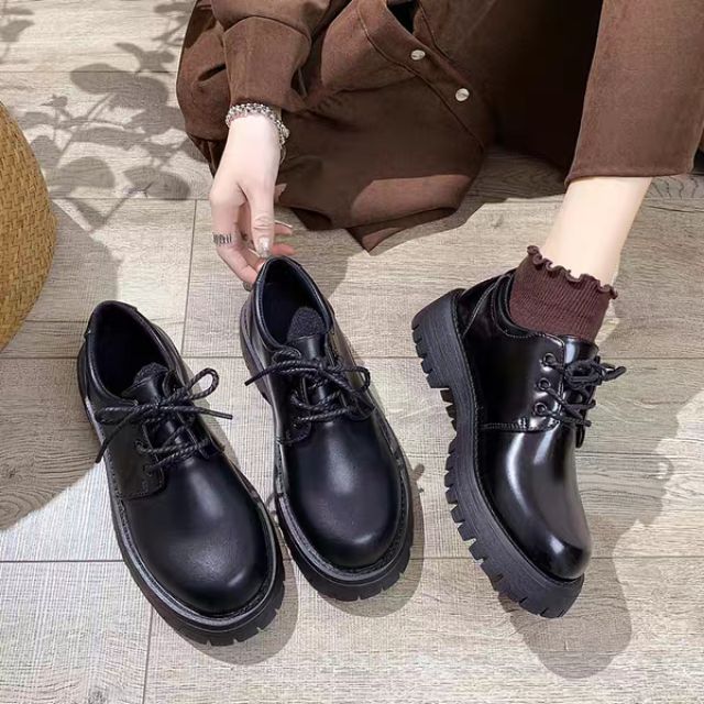 [ORDER] Giày oxford ulzzang hoa cúc thiếu cánh | BigBuy360 - bigbuy360.vn