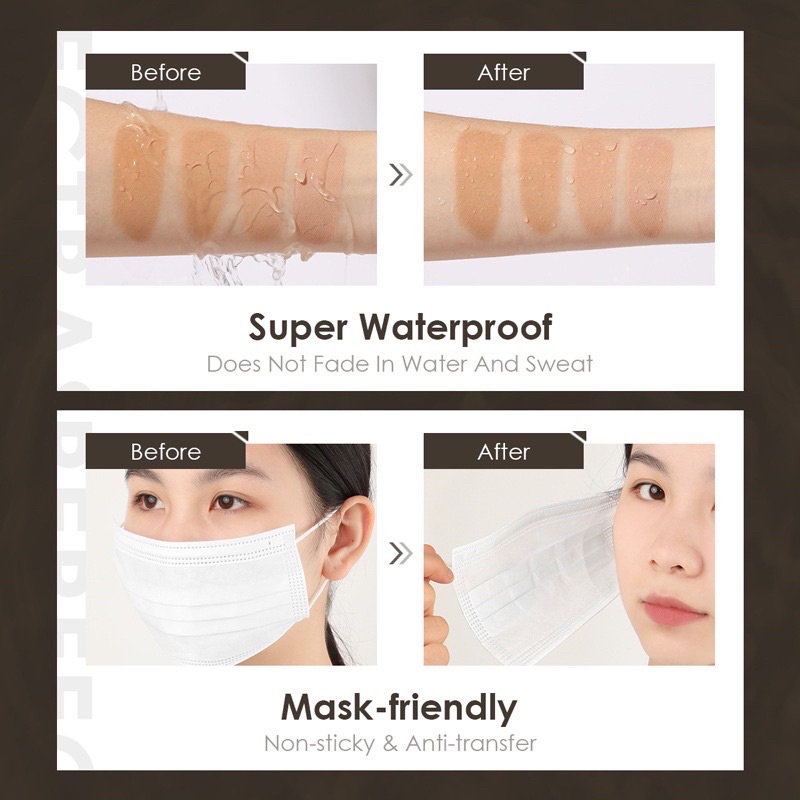 Kem nền Focallure dạng lỏng mỏng nhẹ, độ che phủ cao, kiểm soát dầu che lỗ chân lông tự nhiên 30g