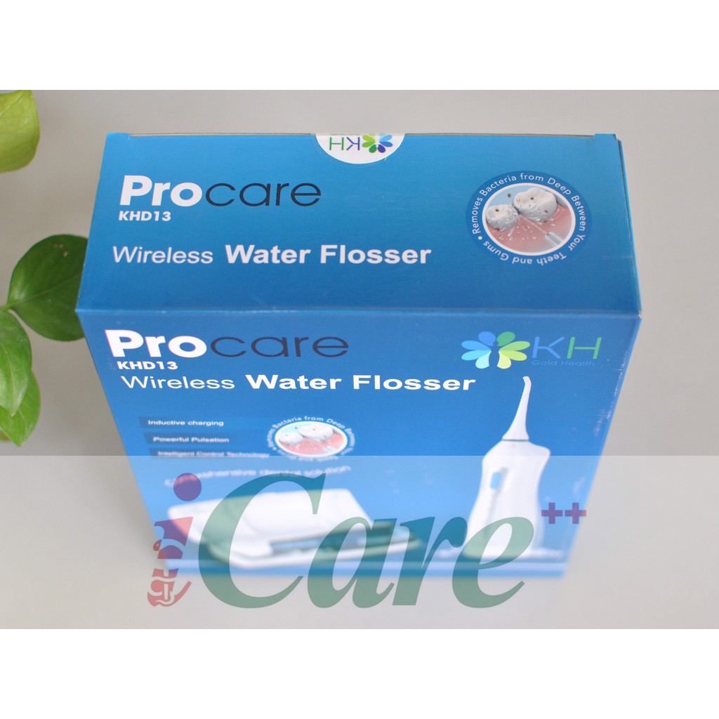 [CHÍNH HÃNG, BẢO HÀNH 1 NĂM] MÁY TĂM NƯỚC PROCARE KHÔNG DÂY KHD13