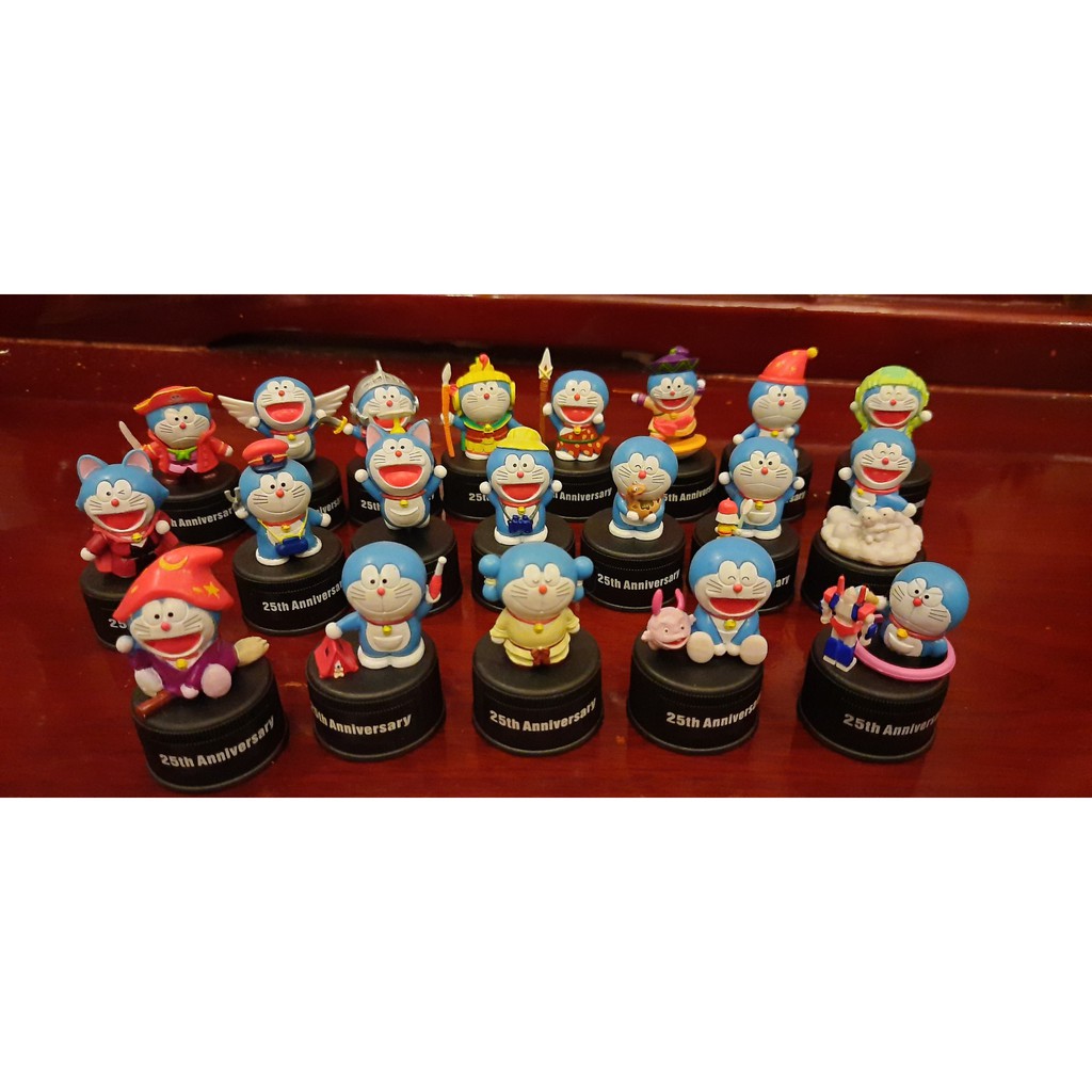 Bộ sưu tập nắp chai Doraemon - Kỷ niệm 25 năm tập truyện dài