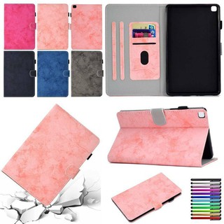 For samsung galaxy tab s5e 10.5 2019 sm-t720 sm-t725 stand smart flip pu leather shockproof case cover