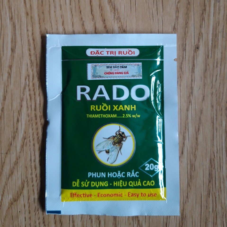 Thuốc diệt ruồi xanh rado ( combo 3 gói )