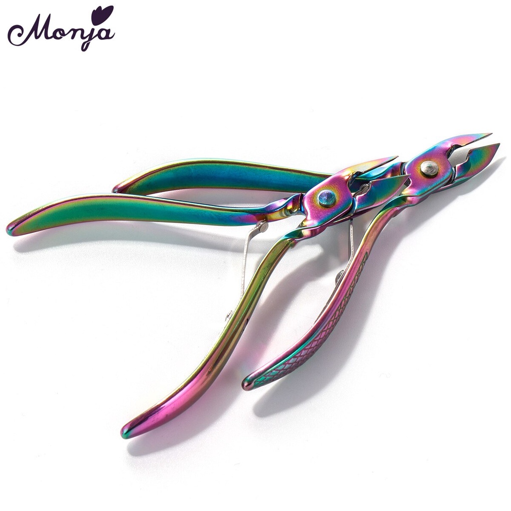 MONJA [Hàng mới về] Kềm cắt móng tay bằng thép không gỉ an toàn chất lượng cao