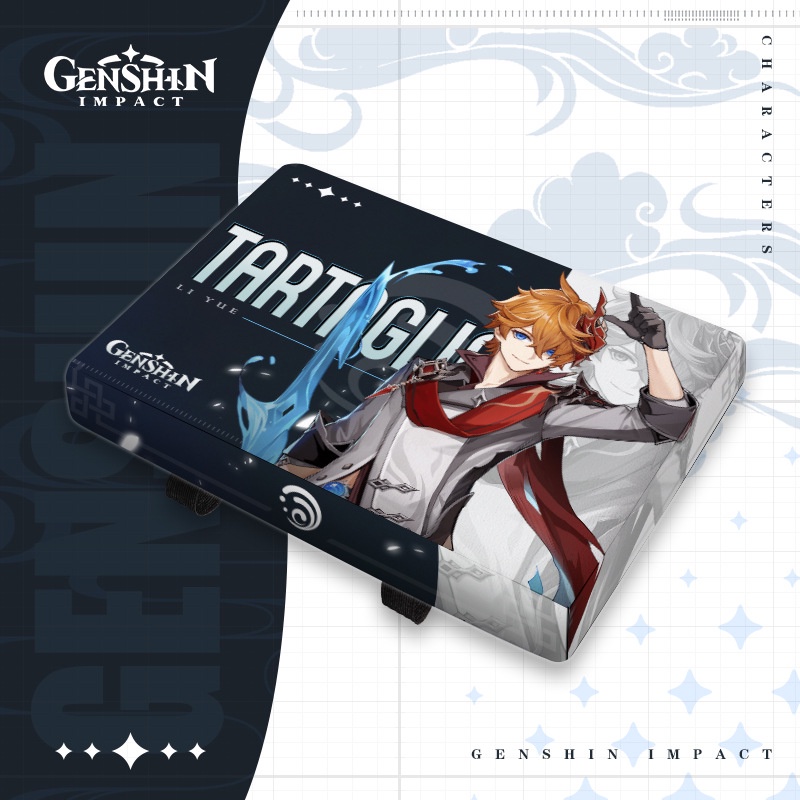 Genshin impact cushion Raiden Shogun print Đệm Lót Ghế Ngồi Chống Trượt Tiện Dụng