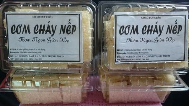 [Combo 10 hộp] Cơm cháy Nếp (chưa chiên)