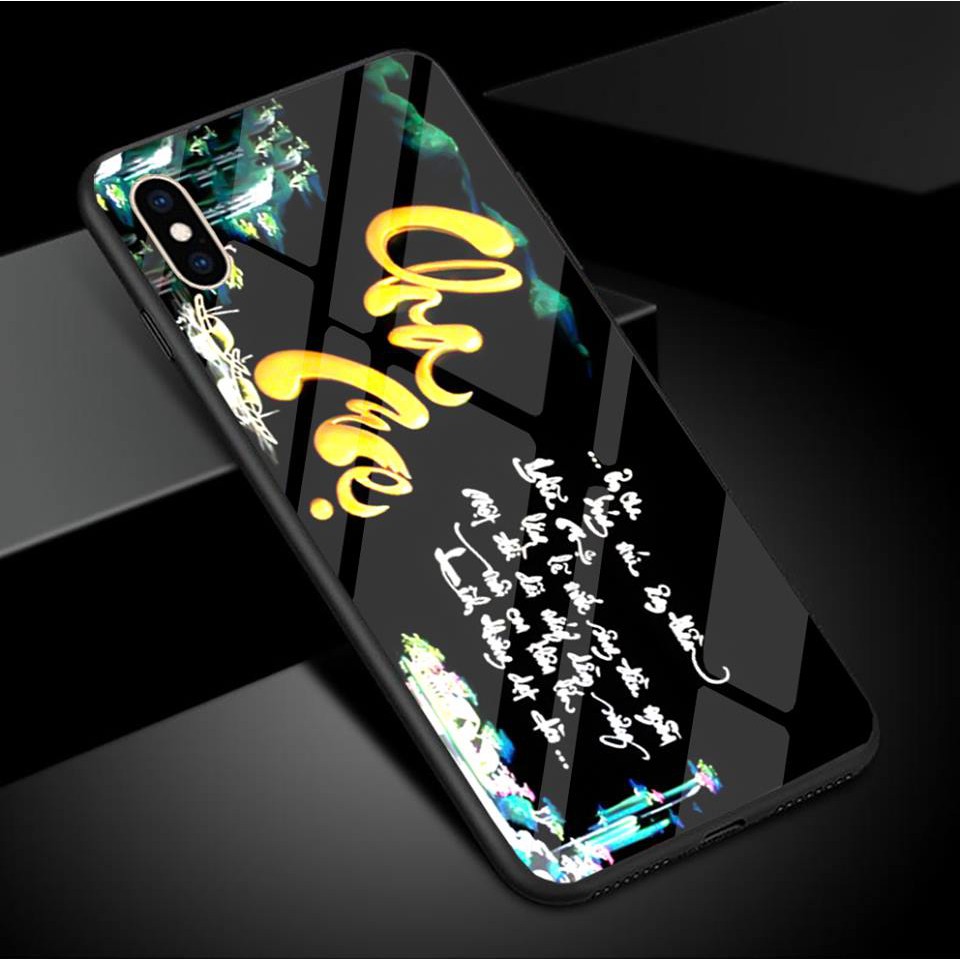 ỐP lưng IPHONE X,XS ,XS MAX,11,12 pro max THƯ PHÁP MẶT KÍNH CƯỜNG LỰC | BigBuy360 - bigbuy360.vn