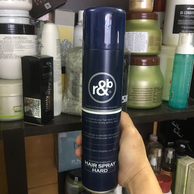 Keo xịt tạo kiểu tóc r&b 330ml