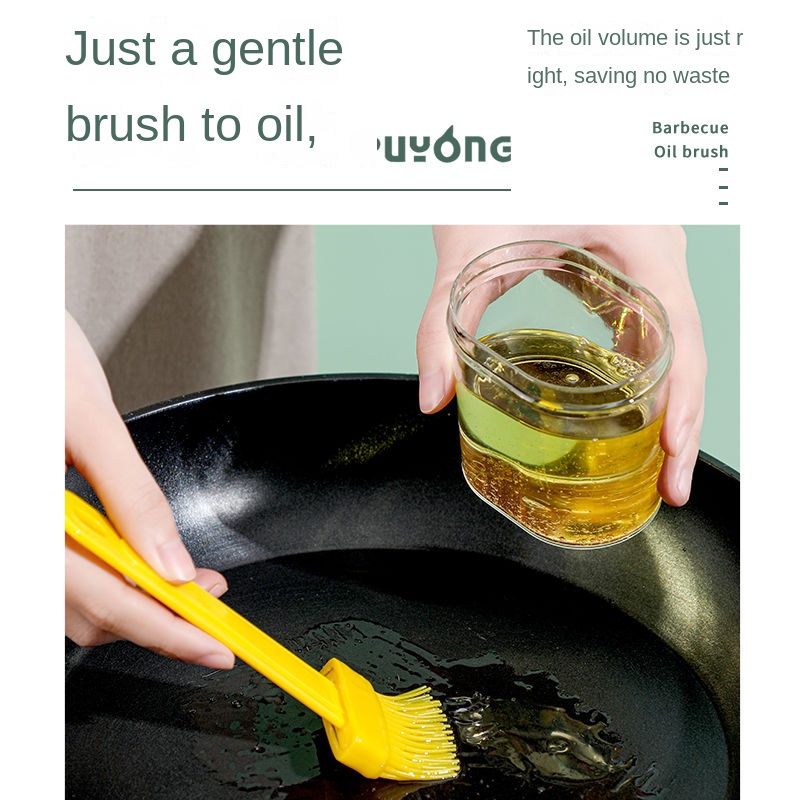 One Cọ Phết Dầu Ăn Kèm Bình Đựng Chịu Nhiệt Cao Tiện Dụng Cho Nhà Bếp
