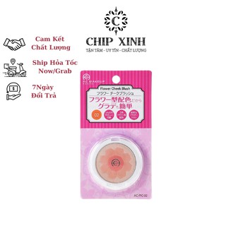 Phấn má hồng Flower Cheek Blush siêu mềm mịn CHIP XINH