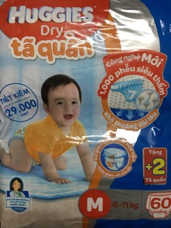 Tã dán  Huggies M68