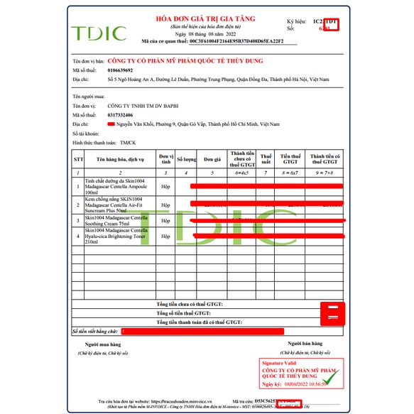 Nước Hoa Hồng Skin1004 Madagascar Centella Toning Toner 210ml