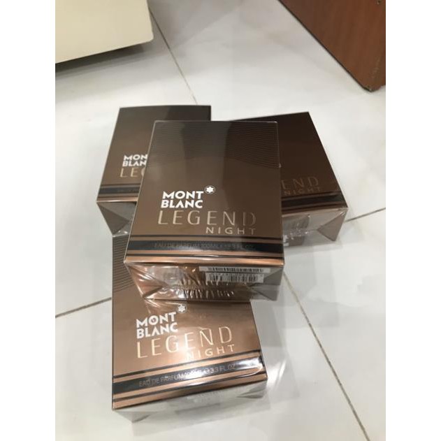 Nước hoa mont blanc legend night edp 100ml full seal (hình tự chụp)