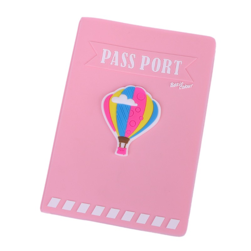 Vỏ silicone đựng Passport chống thấm nước nhiều màu