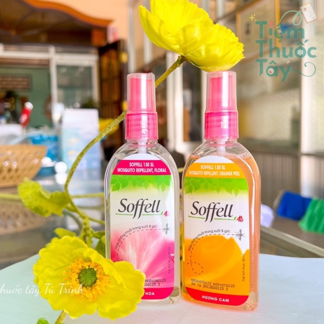 Xịt chống muỗi Soffell 80ml