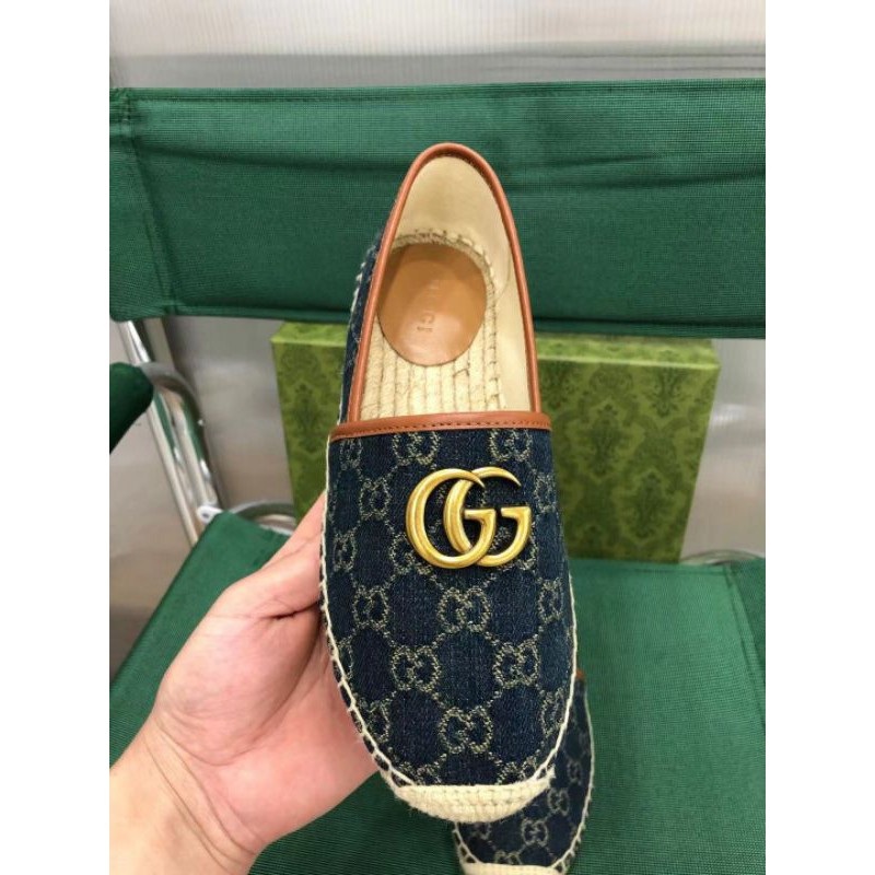 Giày lười đế cói GUCCI 21ss cho hè năng động 2021GC