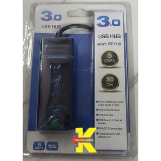 Bộ chia usb 1 ra 4 cổng 3.0 hub usb 4 port 3.0 tốc độ cao