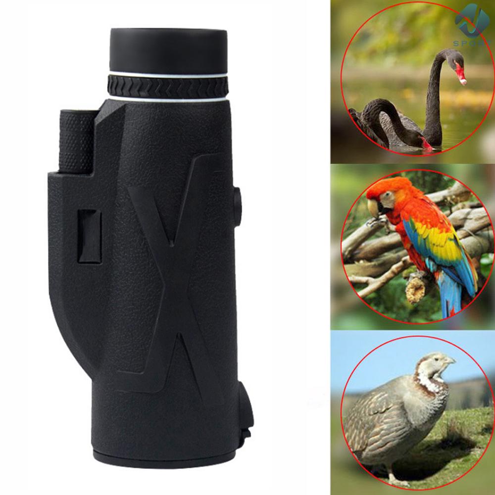 Ống Nhòm 80X100 Zoom + Kẹp + Tripod Cho Điện Thoại
