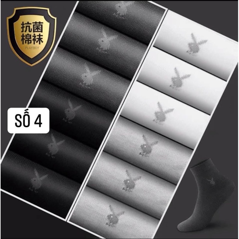 SET 12 ĐÔI TẤT PLAYBOY CHINH HÃNG