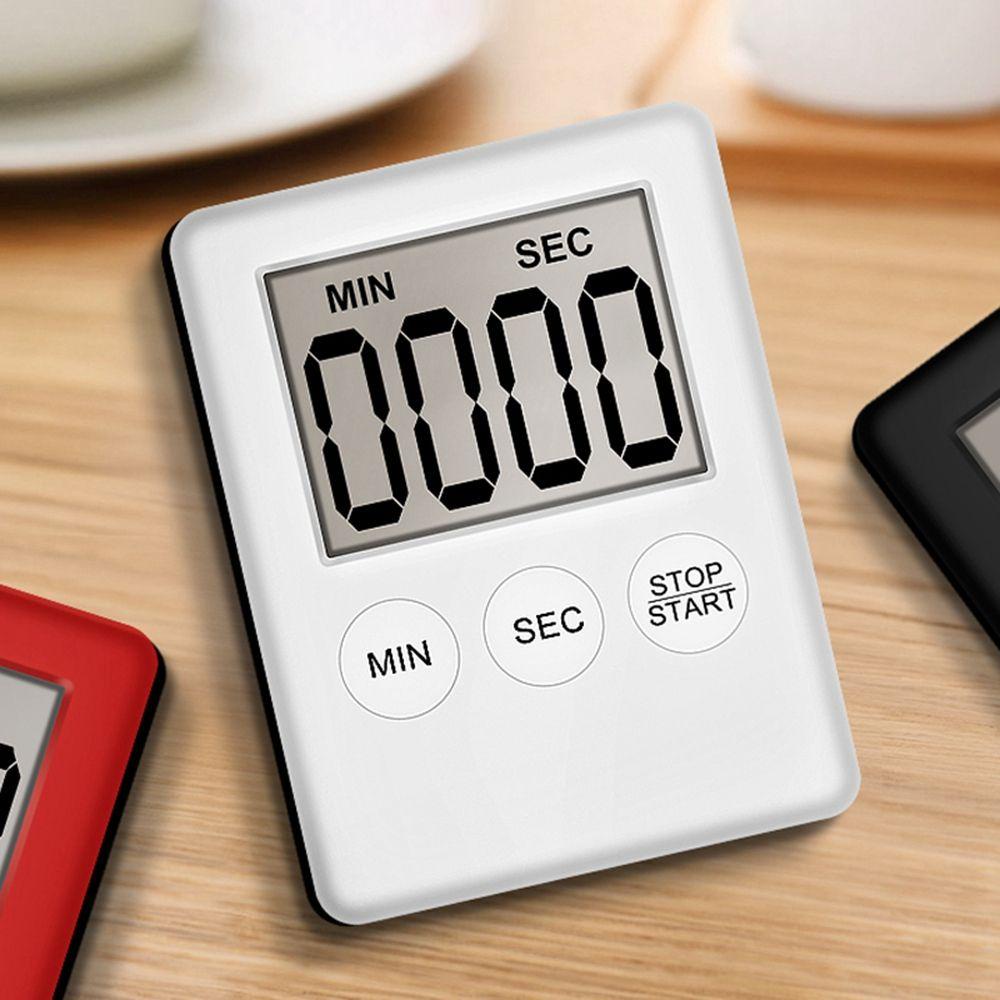 YIYU Đồng Hồ Hẹn Giờ Nấu Ăn Kỹ Thuật Số Màn Hình LCD Hình Vuông Tiện Dụng Cho Gia Đình