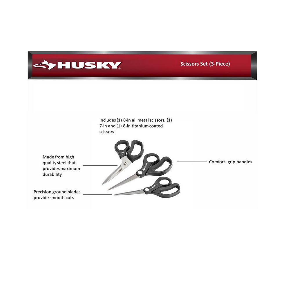 Kéo HUSKY 8"/10" Scissors