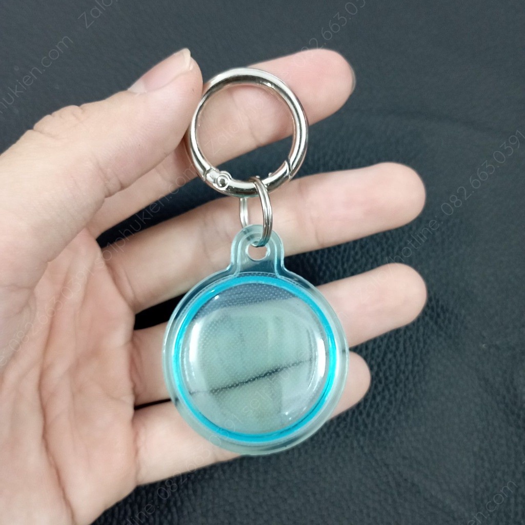 Bao da móc khoá Air Tag (airtag) Trong suốt TPU