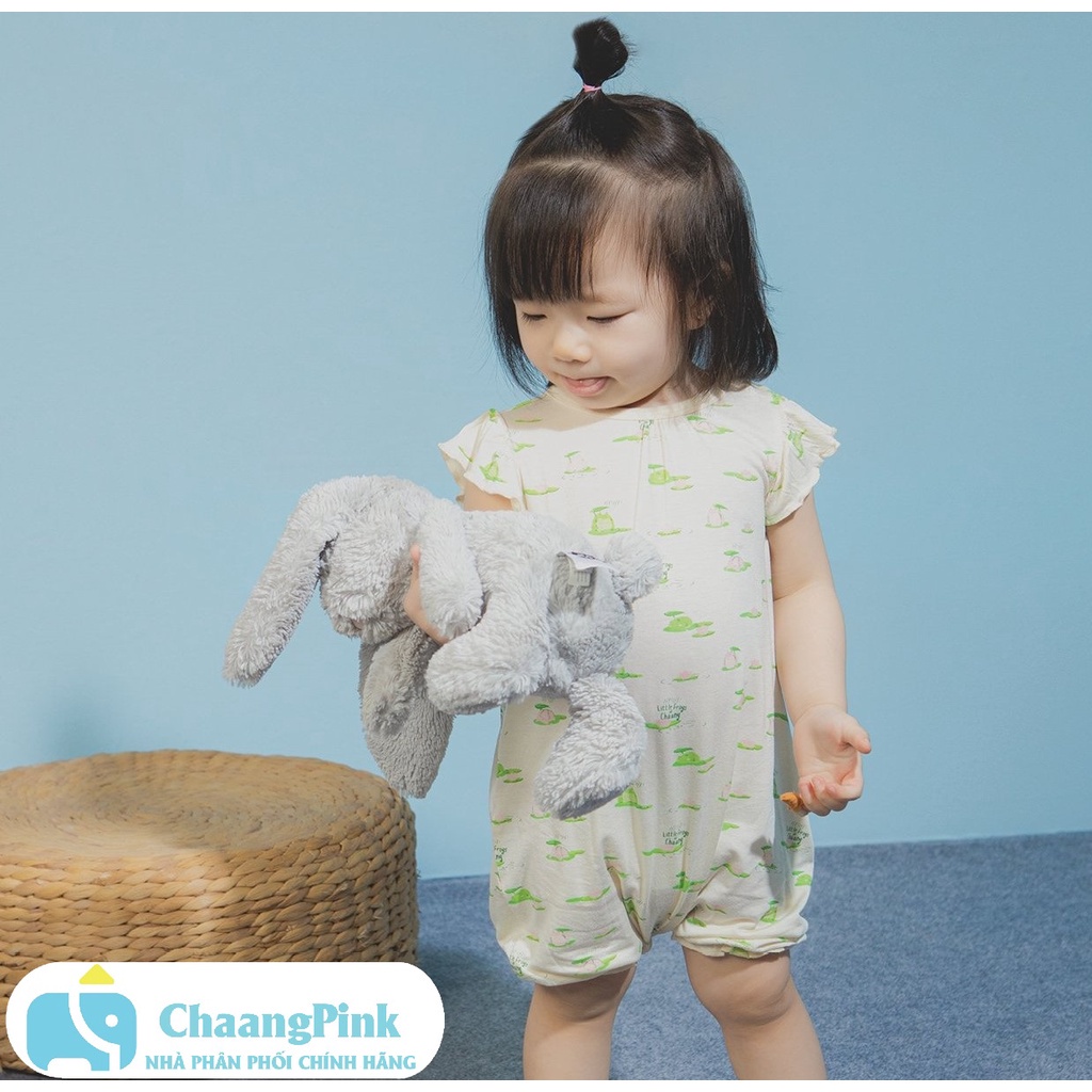 Bộ body cộc tay họa tiết Chaang cho bé