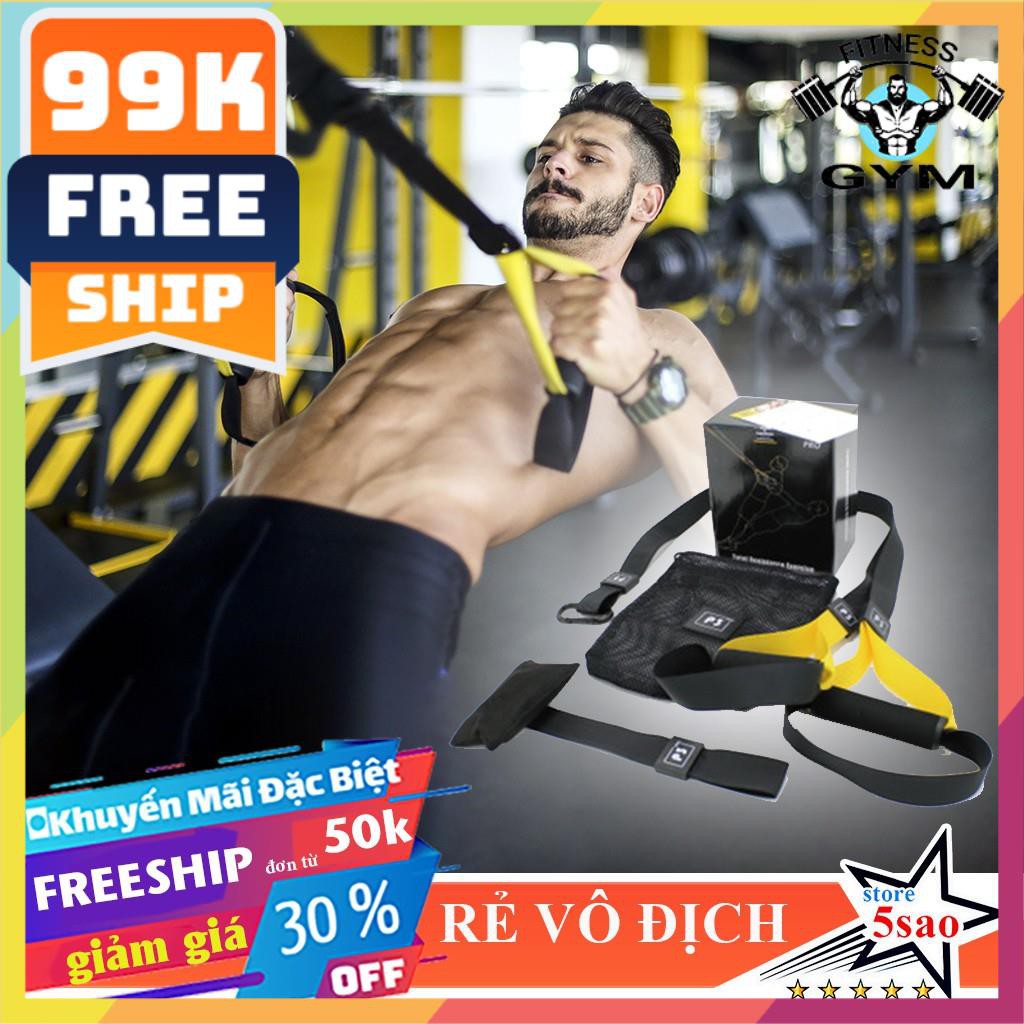 FREESHIP🎁 Bộ TRX P3-pro1 dây kéo tập thể lực /⭐ FREESHIP⭐/ Dây kháng lực trx giá rẻ