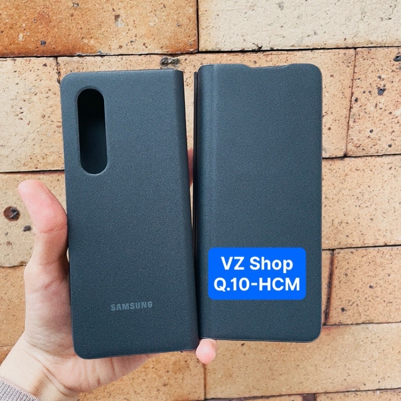 Chính hãng-Không hộp-Không kèm bút-Không que giữ bút-Bao da Flip cover cho Samsung Galaxy Z Fold3