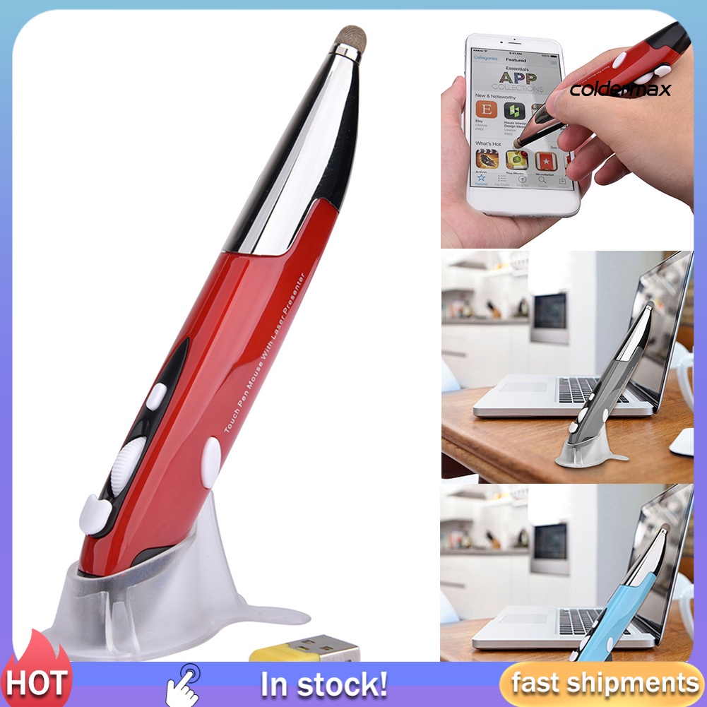 Bút Cảm Ứng Không Dây PR-06 4 Phím 1600DPI 2.4GHz Cho TV Thông Minh PC