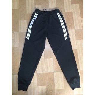 Quần jogger thun poly phối 3 sọc