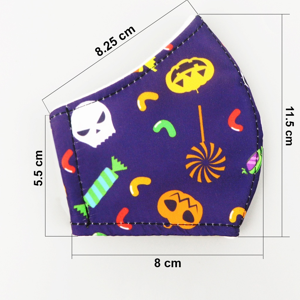 Combo 6 khẩu trang vải PiPoVietnam bảo vệ bé trong mùa dịch căng thẳng