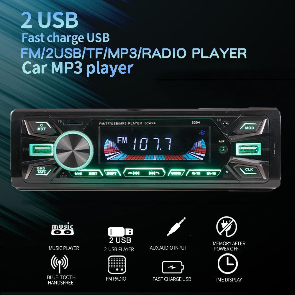 Shoukey Máy Nghe Nhạc MP3 Âm Thanh Nổi Rảnh Tay Cho Xe Hơi