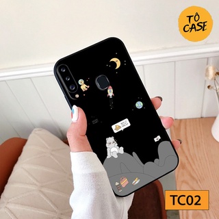 Ốp lưng Oppo A31 / Oppo A8 2020 / Oppo A91 in hình vũ trụ ngân hà đáng yêu, chất liệu lưng cứng viền dẻo tpu cao cấp
