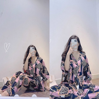 Đồ Bộ Dài Lụa Mango Cánh Dơi Bigsize