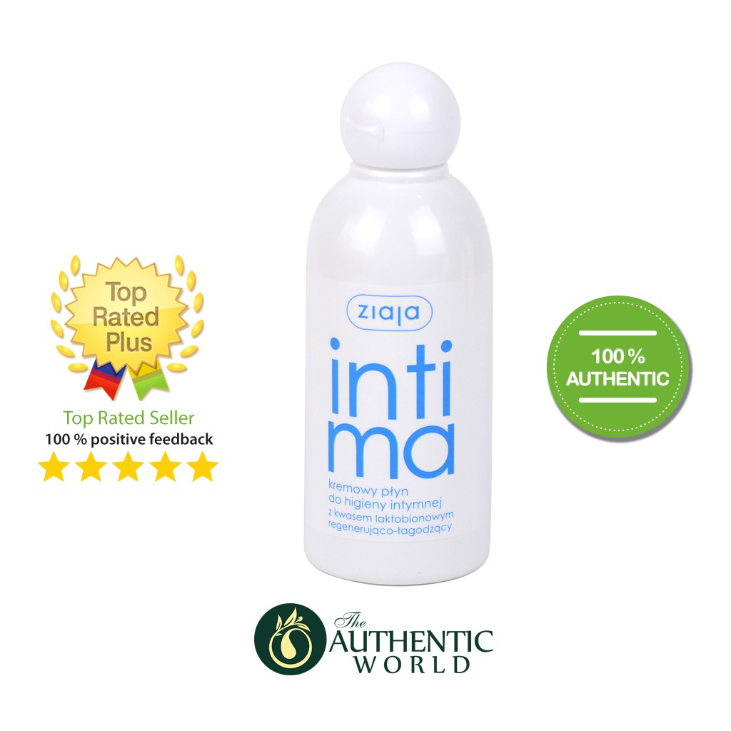 Ziaja - Dung dịch vệ sinh phụ nữ Intima xanh nhạt 200ml