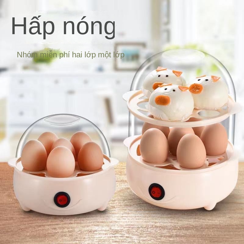 Máy Hấp Trứng Tự Động Chống Khô Đa Năng Tiện Dụng